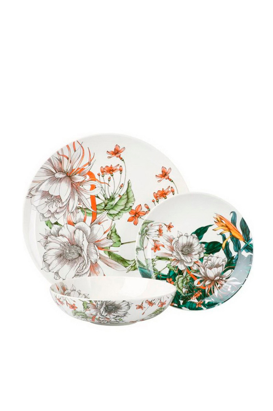Не имеет пола Maxwell & Williams Набор посуды на 4 персоны "Цветы", 12  предм. (цвет ), артикул II0093 | Фото 1