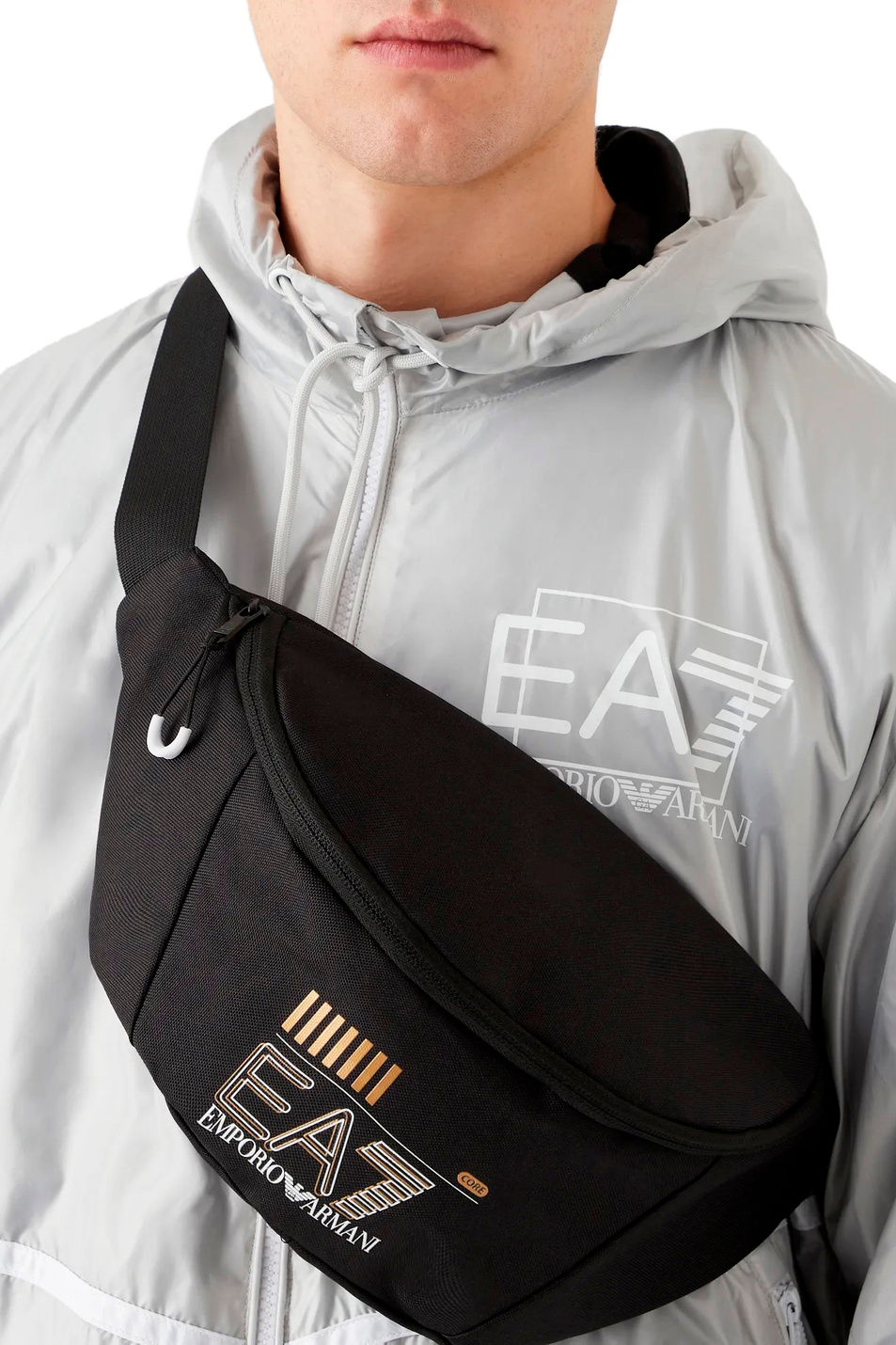 Unisex EA7 Сумка поясная с логотипом (цвет ), артикул 245079-CC940 | Фото 5