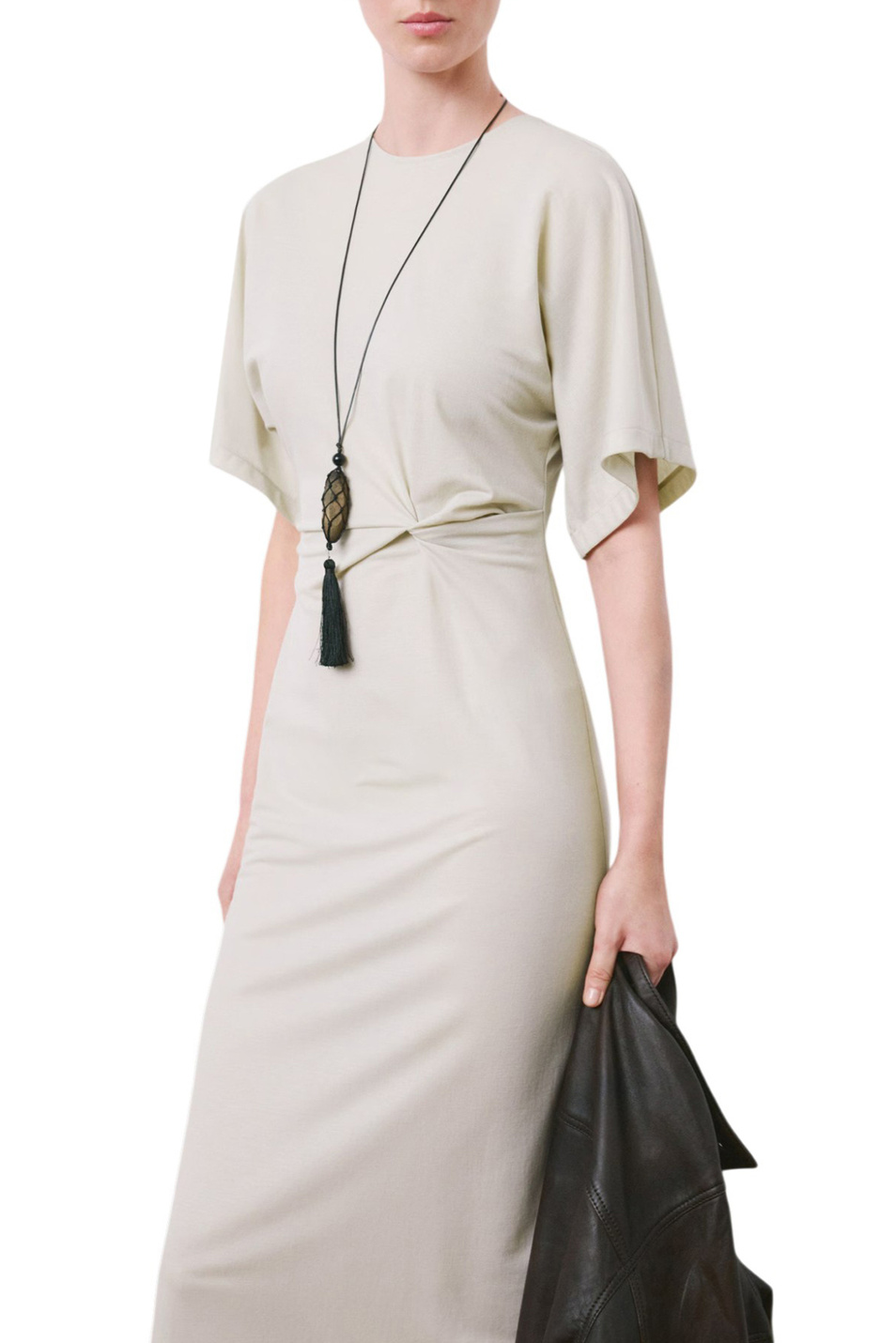 Женский Mango Платье VALEN из смесовой вискозы (цвет ), артикул 27055827 | Фото 3