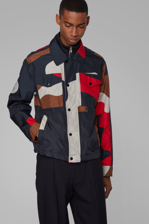 BOSS Куртка из водоотталкивающего материала с принтом ( цвет), артикул 50427307 | Фото 1
