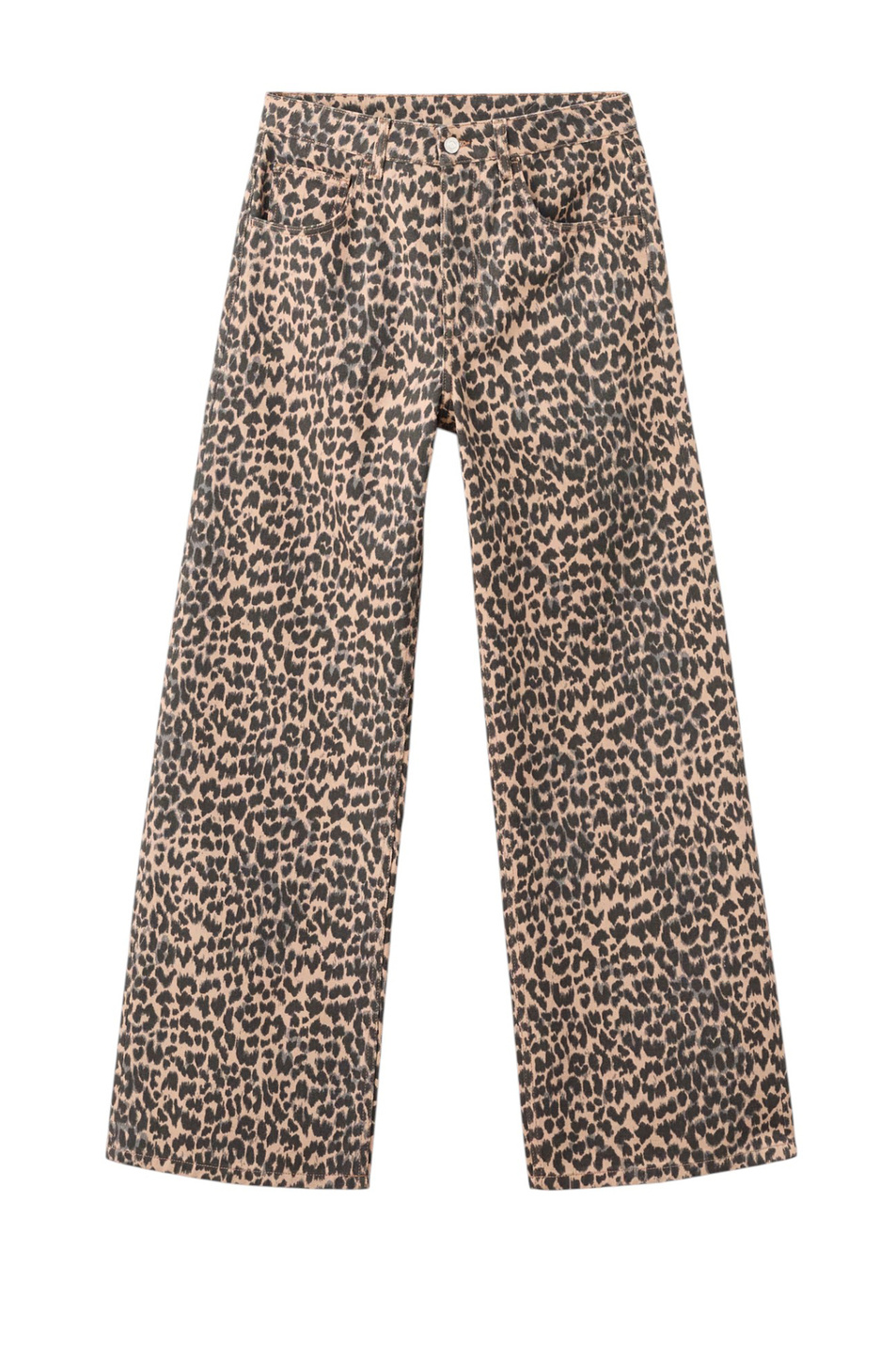 Женский Mango Джинсы LEOPARD с леопардовым принтом (цвет ), артикул 17046003 | Фото 1