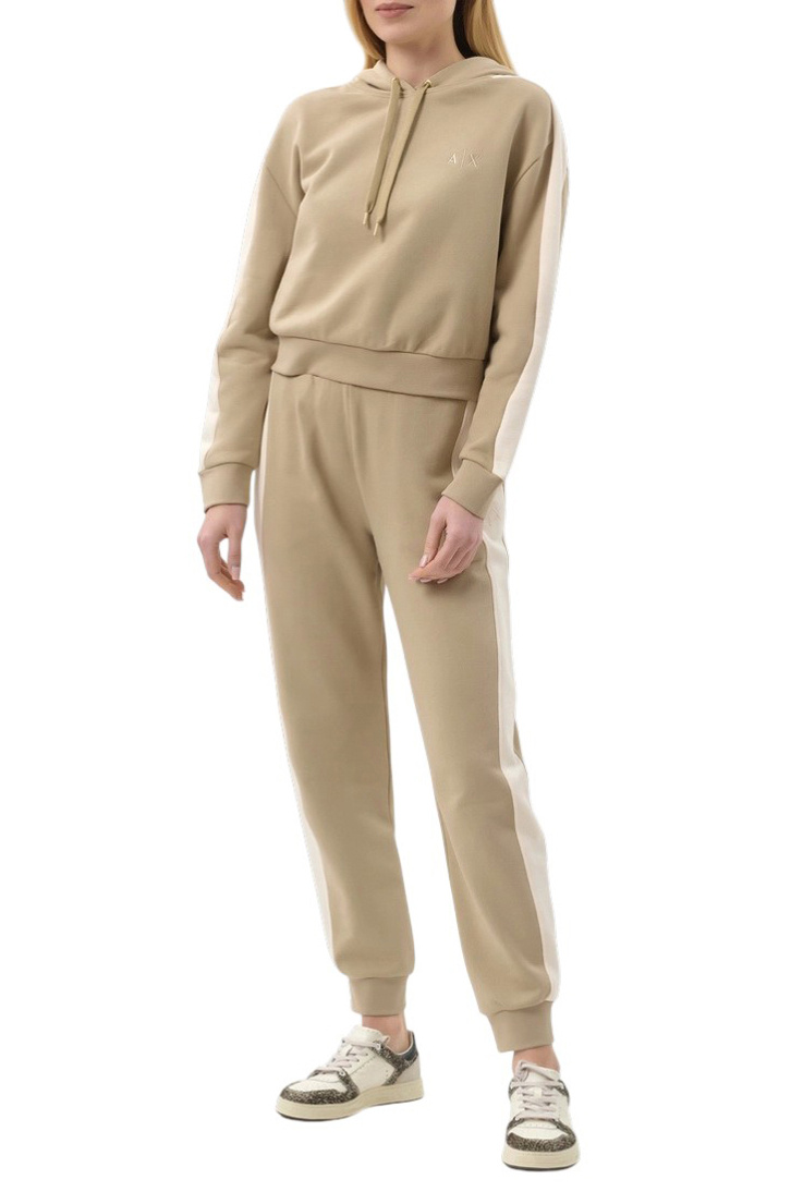 Женский Armani Exchange Худи из хлопка с вышивкой (цвет ), артикул XW001744-AF14284 | Фото 3