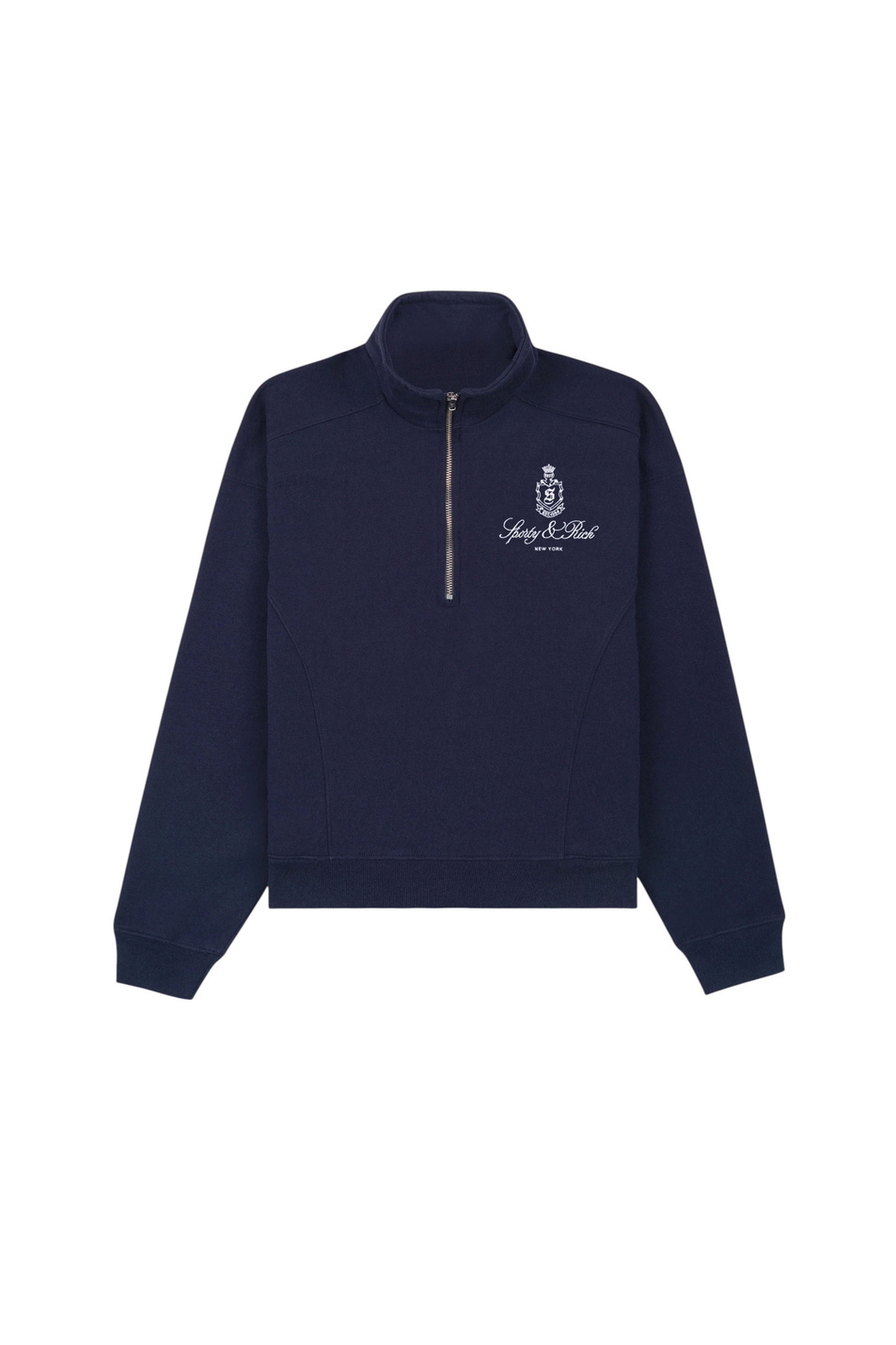 Женский Sporty & Rich Толстовка с логотипом (цвет ), артикул ST073606231BL106 | Фото 1