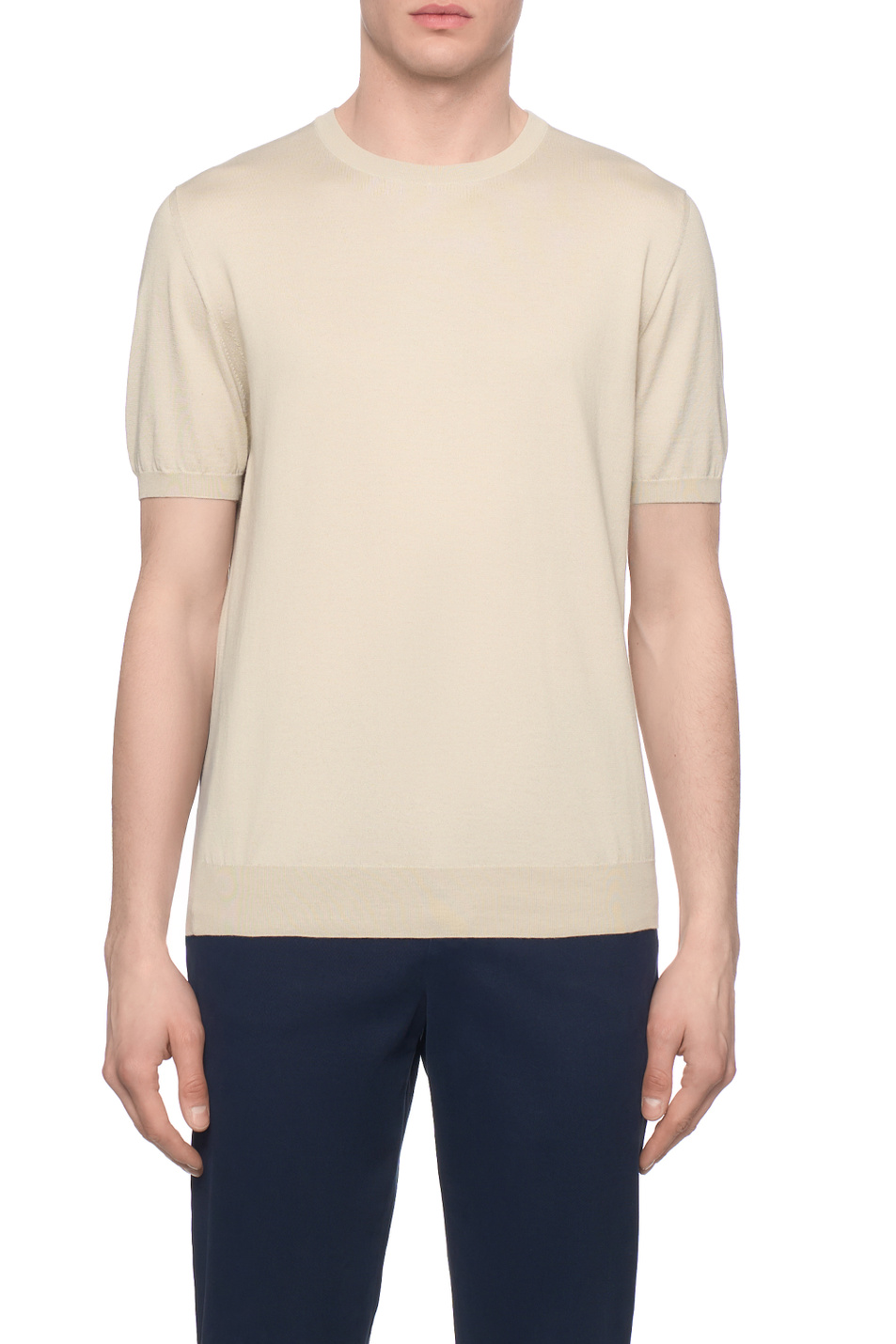 Мужской Kiton Поло из хлопка (цвет ), артикул UMKXX37K353003 | Фото 4