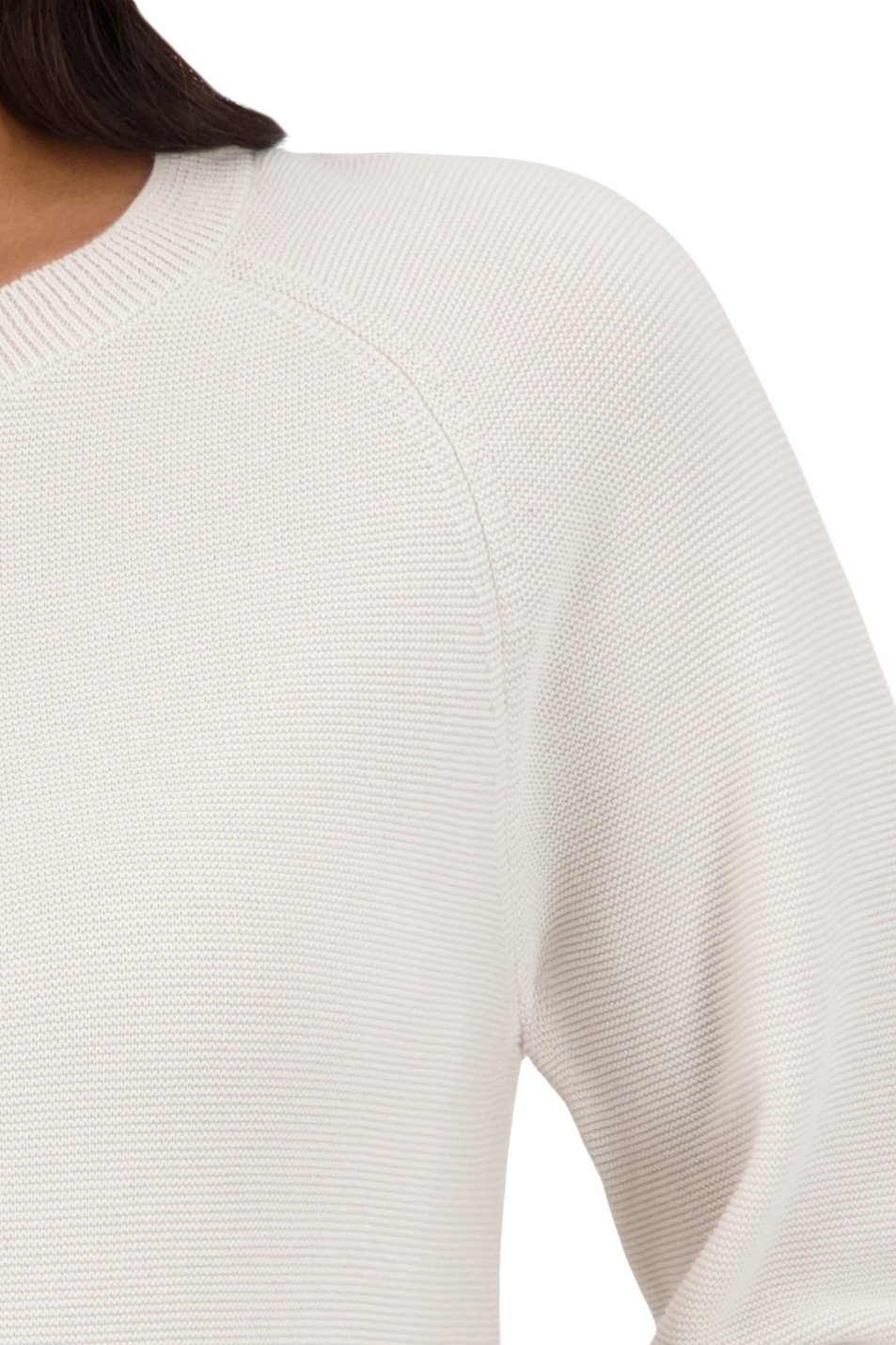 Джемпер из хлопка|Основной цвет:Белый Женский Monari Джемпер из хлопка (цвет ), артикул 809126 | Фото 6