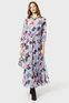Emporio Armani Платье с цветочным принтом (Мультиколор цвет), артикул 3H2A98-2NXUZ | Фото 6