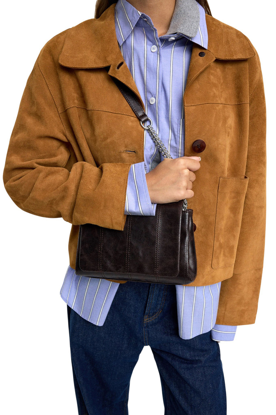 Женский Parfois Сумка через плечо с клапаном (цвет ), артикул 238665 | Фото 5