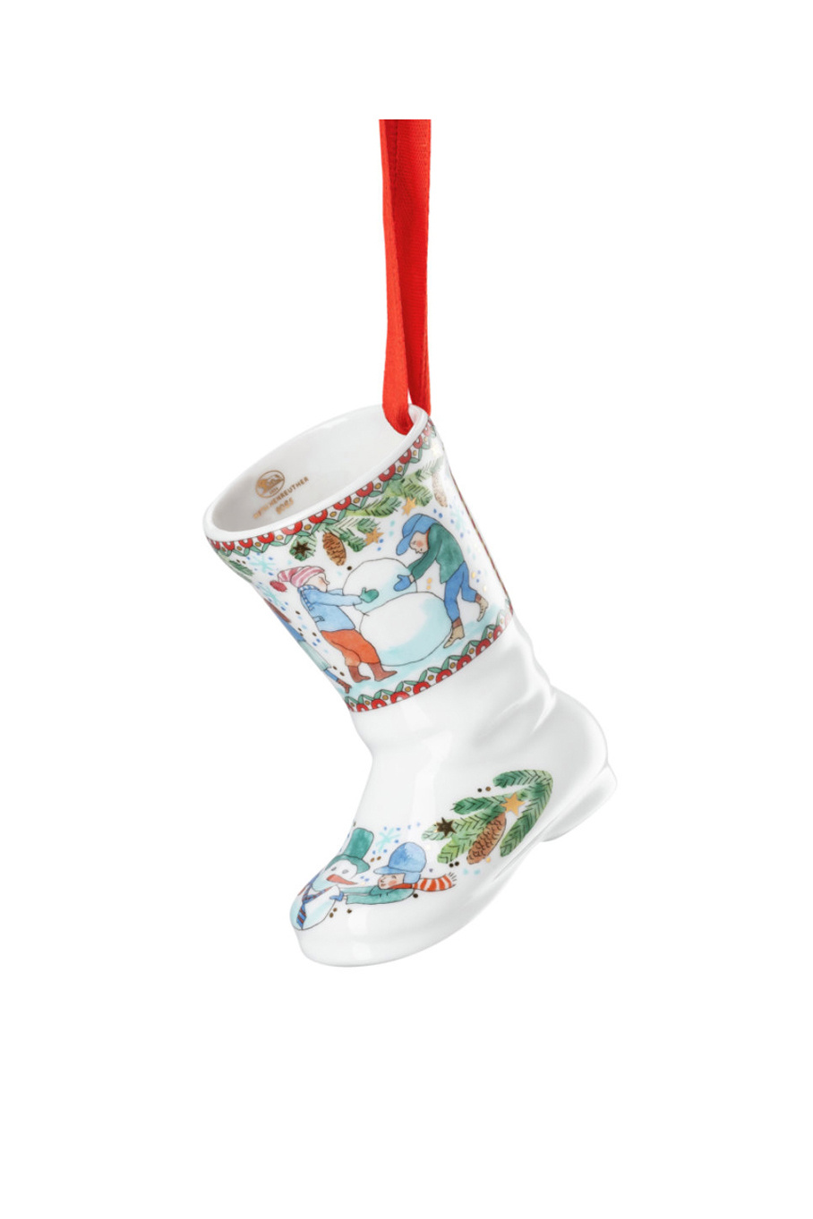 Не имеет пола Hutschenreuther Елочная игрушка "Сапожок", 7,5 см (цвет ), артикул 02249-722744-27830 | Фото 1