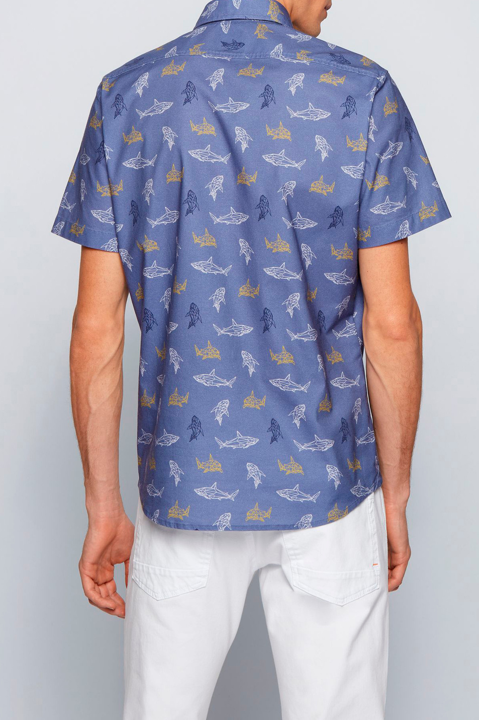 BOSS Рубашка Rash классического кроя с принтом (цвет ), артикул 50448073 | Фото 4