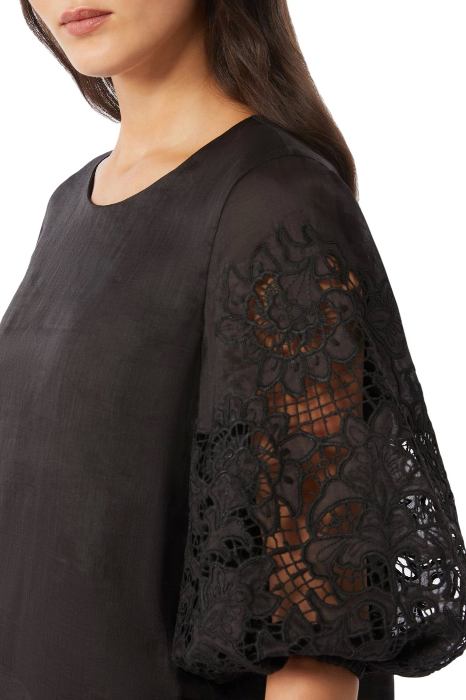 Женский Max Mara Блузка ORDINE с акцентными рукавами (цвет ), артикул 2616161012 | Фото 5