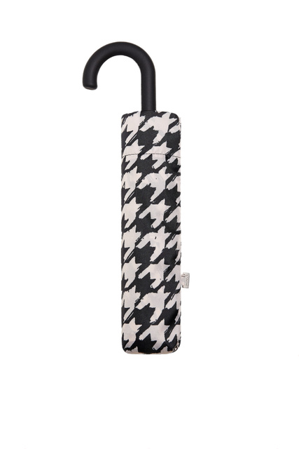 Складной зонт PATA с принтом|Основной цвет:Черный|Артикул:37094387 | Фото 2