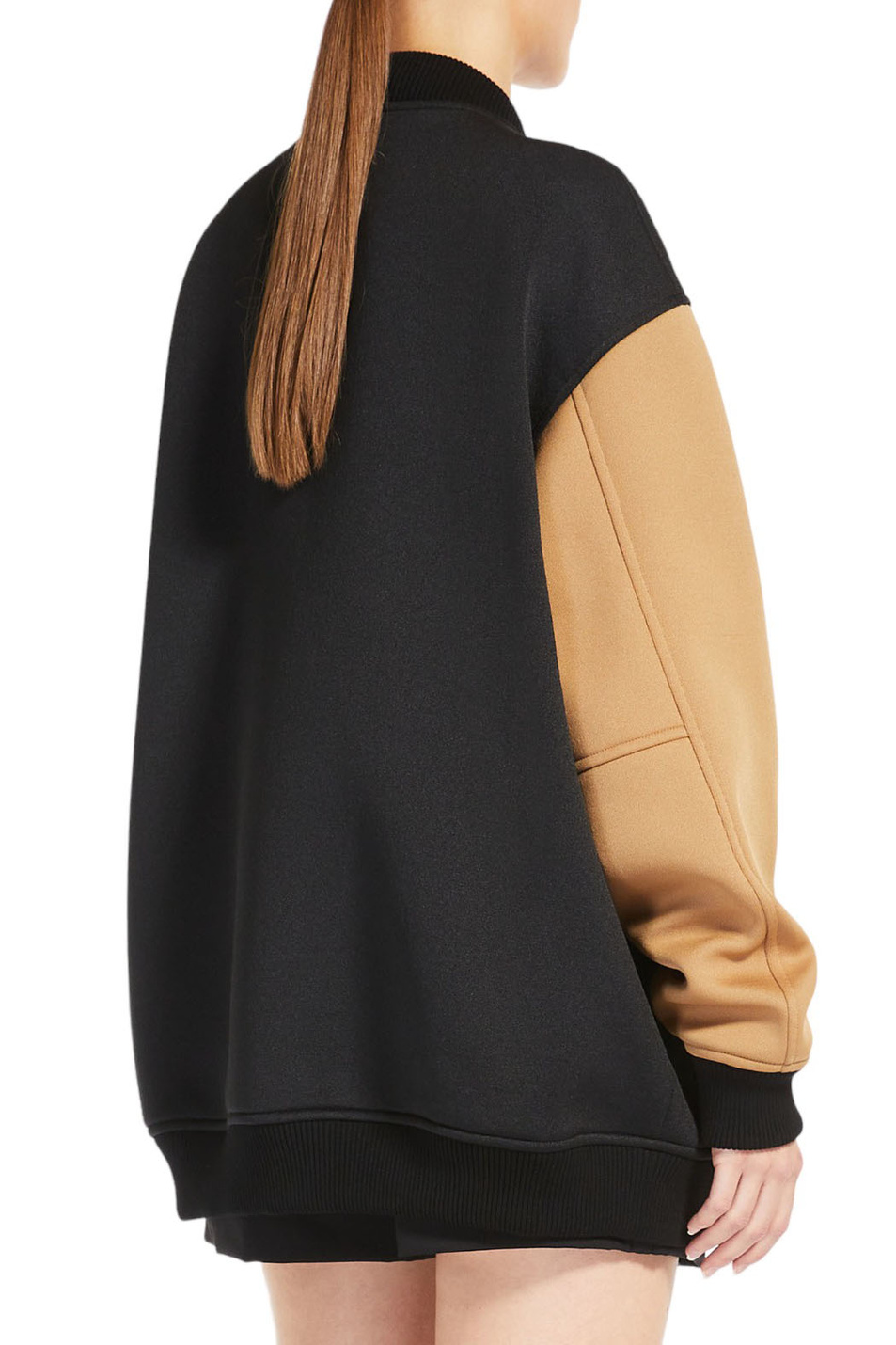 Женский Max Mara Бомбер VERACE из смесового хлопка (цвет ), артикул 2319160639 | Фото 4