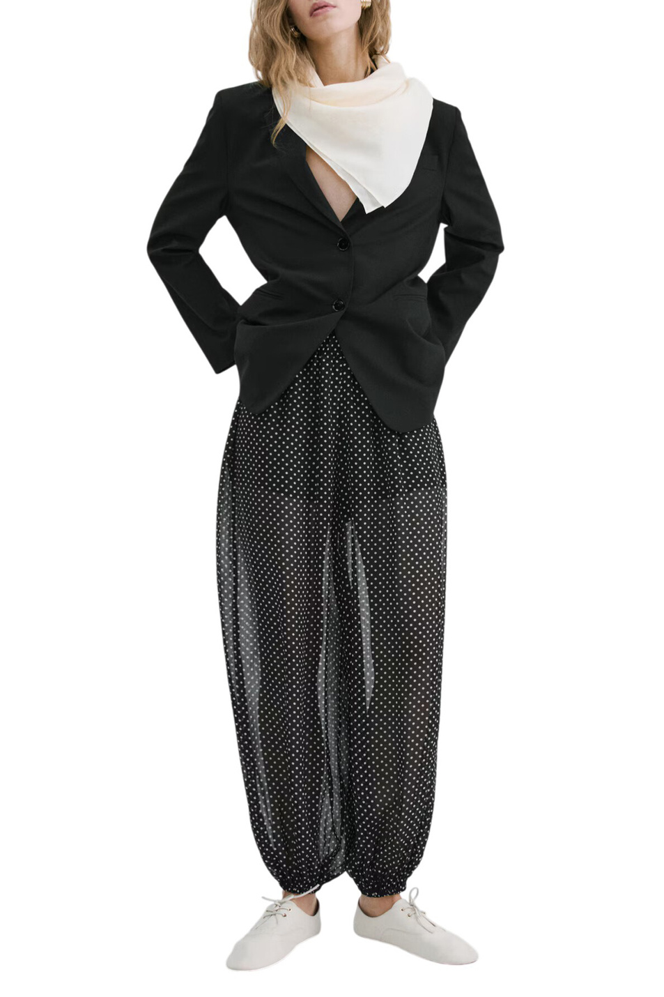 Женский Mango Брюки POKY с принтом (цвет ), артикул 27055829 | Фото 2