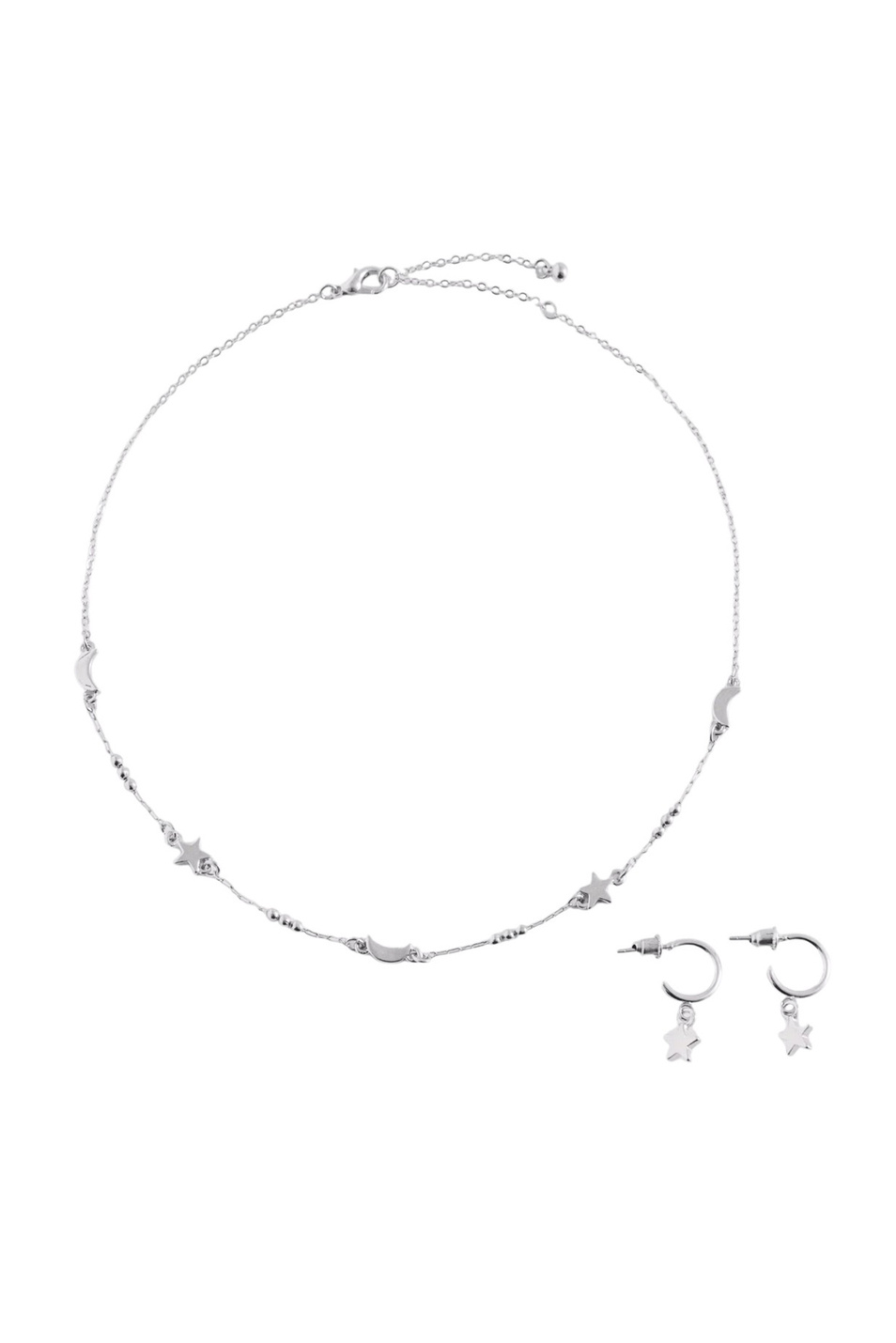 Девочкам Mango Kids Набор украшений STAR (ожерелье, серьги) (цвет ), артикул 37011356 | Фото 1