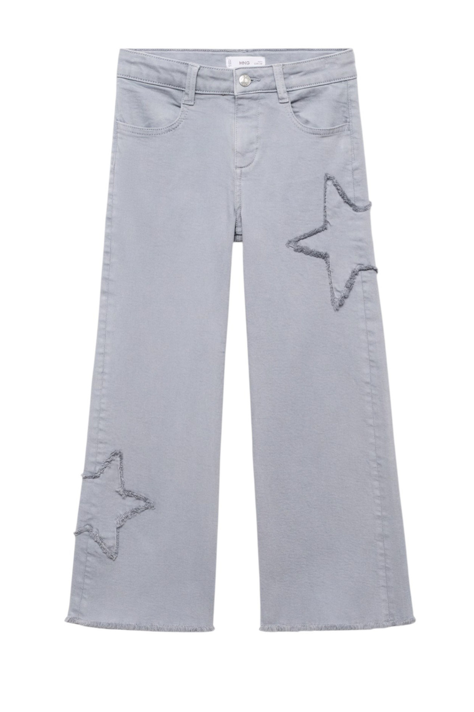 Девочкам Mango Kids Джинсы PATCH из эластичного хлопка (цвет ), артикул 17084419 | Фото 1