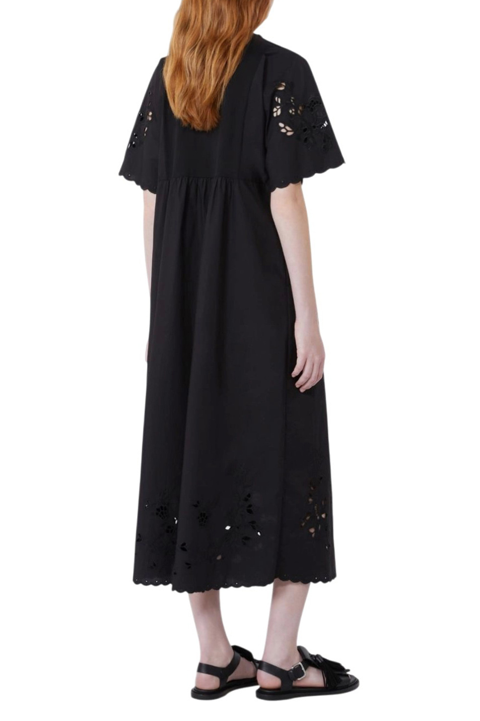 Женский Weekend Max Mara Платье TARTUFO из хлопка (цвет ), артикул 2615621092 | Фото 4