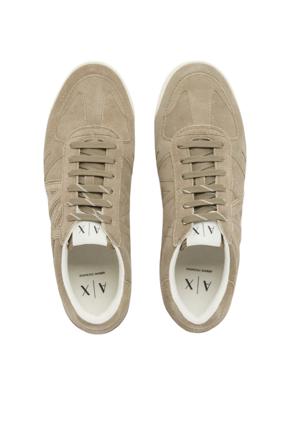 Кроссовки из натуральной замши|Основной цвет:Бежевый Мужской Armani Exchange Кроссовки из натуральной замши (цвет ), артикул XM002616-AF19687 | Фото 3