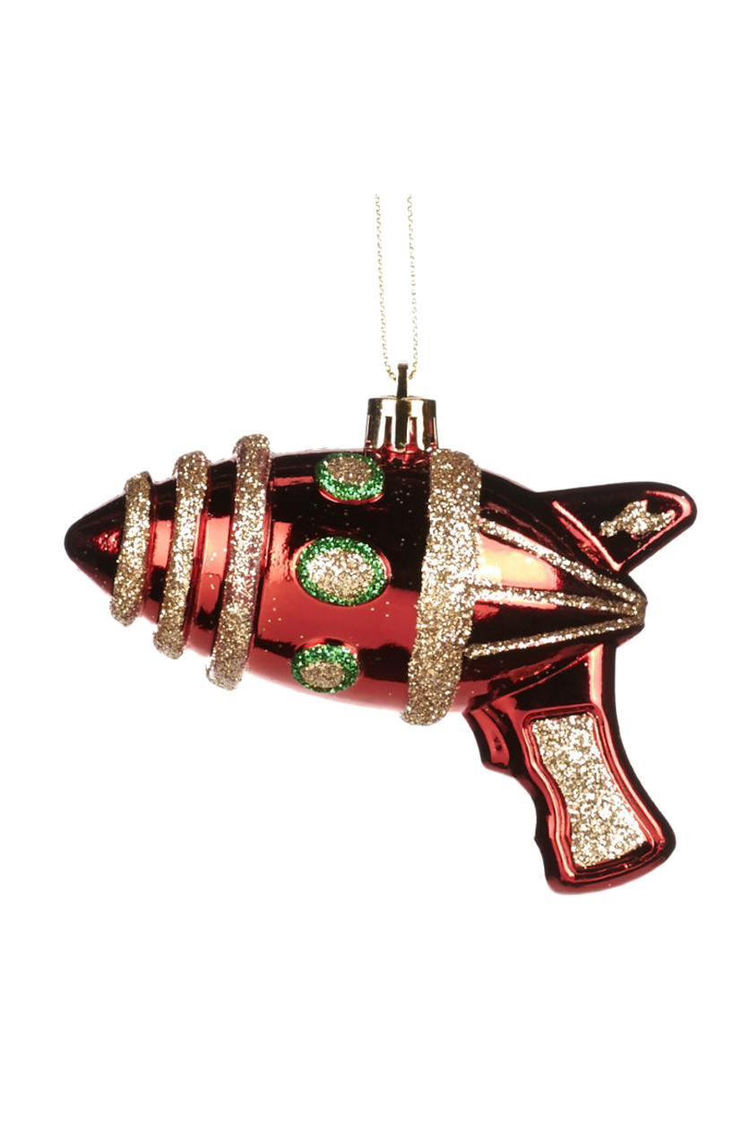 Не имеет пола Goodwill Елочная игрушка "Космический пистолет", 11 см (цвет ), артикул PL 52655 | Фото 1