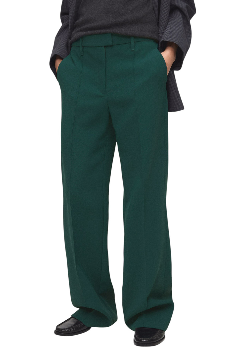 Женский Mango Брюки MACA прямого кроя (цвет ), артикул 17064789 | Фото 3