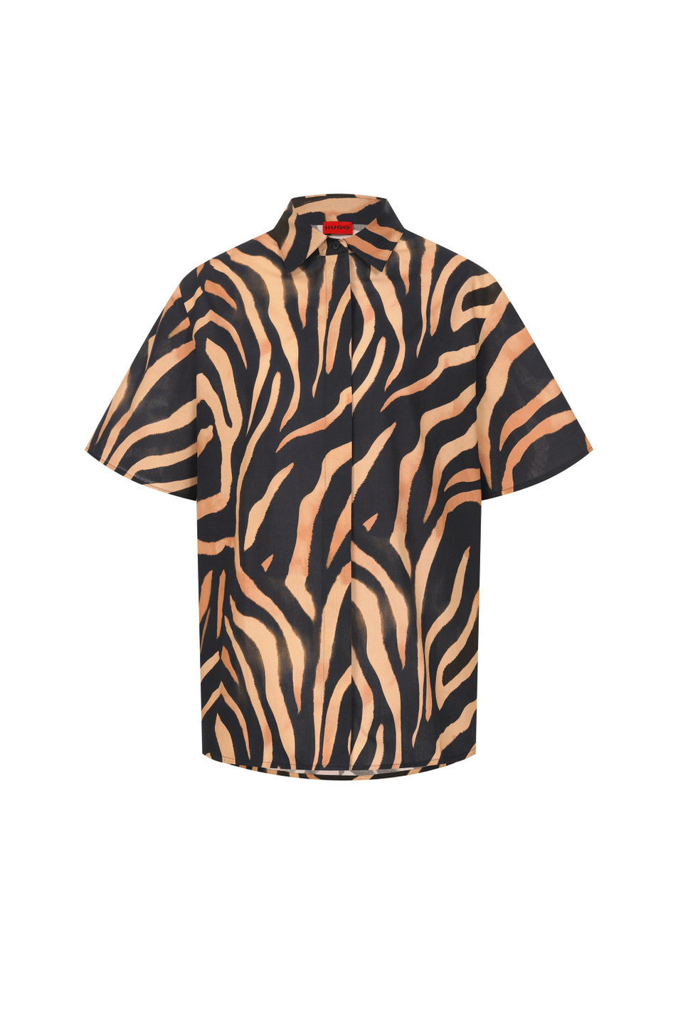 Женский HUGO Рубашка Camule с анималистичным принтом (цвет ), артикул 50562602 | Фото 1