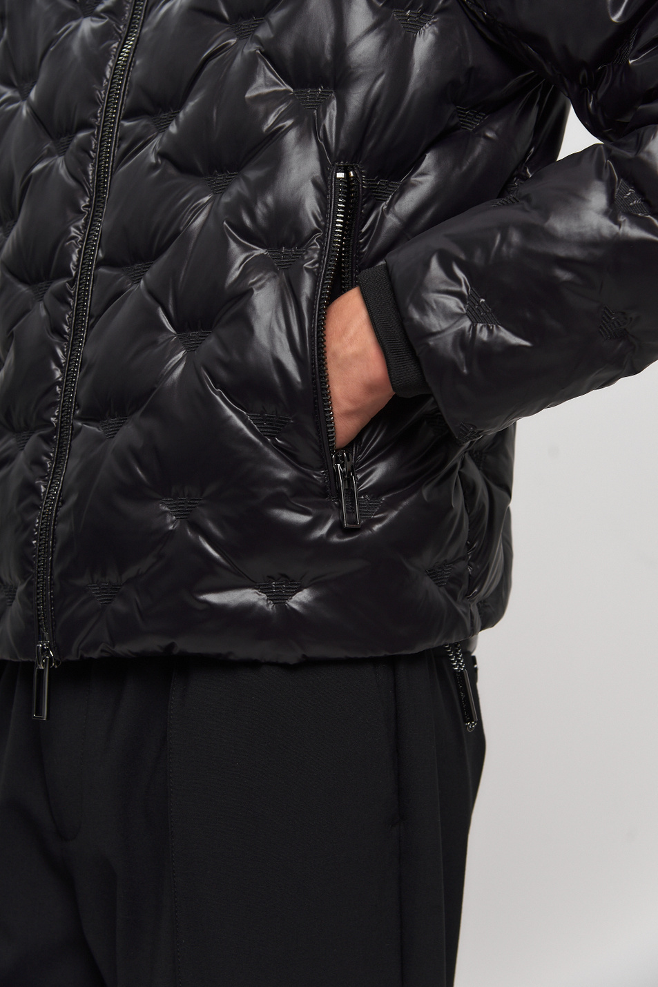 Мужской Emporio Armani Утепленная стеганая куртка из нейлона (цвет ), артикул 6H1BM2-1NLXZ | Фото 6