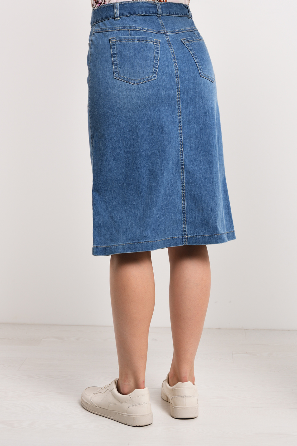 Gerry Weber Джинсовая юбка расклешенного кроя (цвет ), артикул 210105-67830 | Фото 3