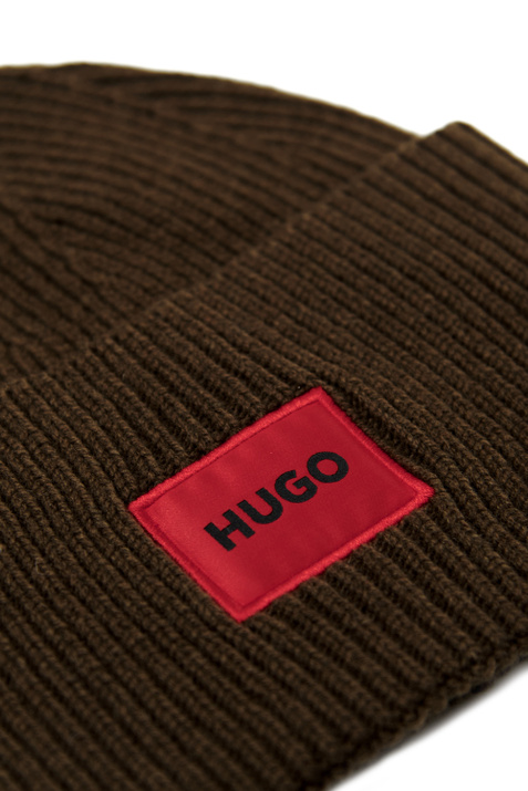 HUGO Шапка-бини с контрастным логотипом ( цвет), артикул 50475357 | Фото 2