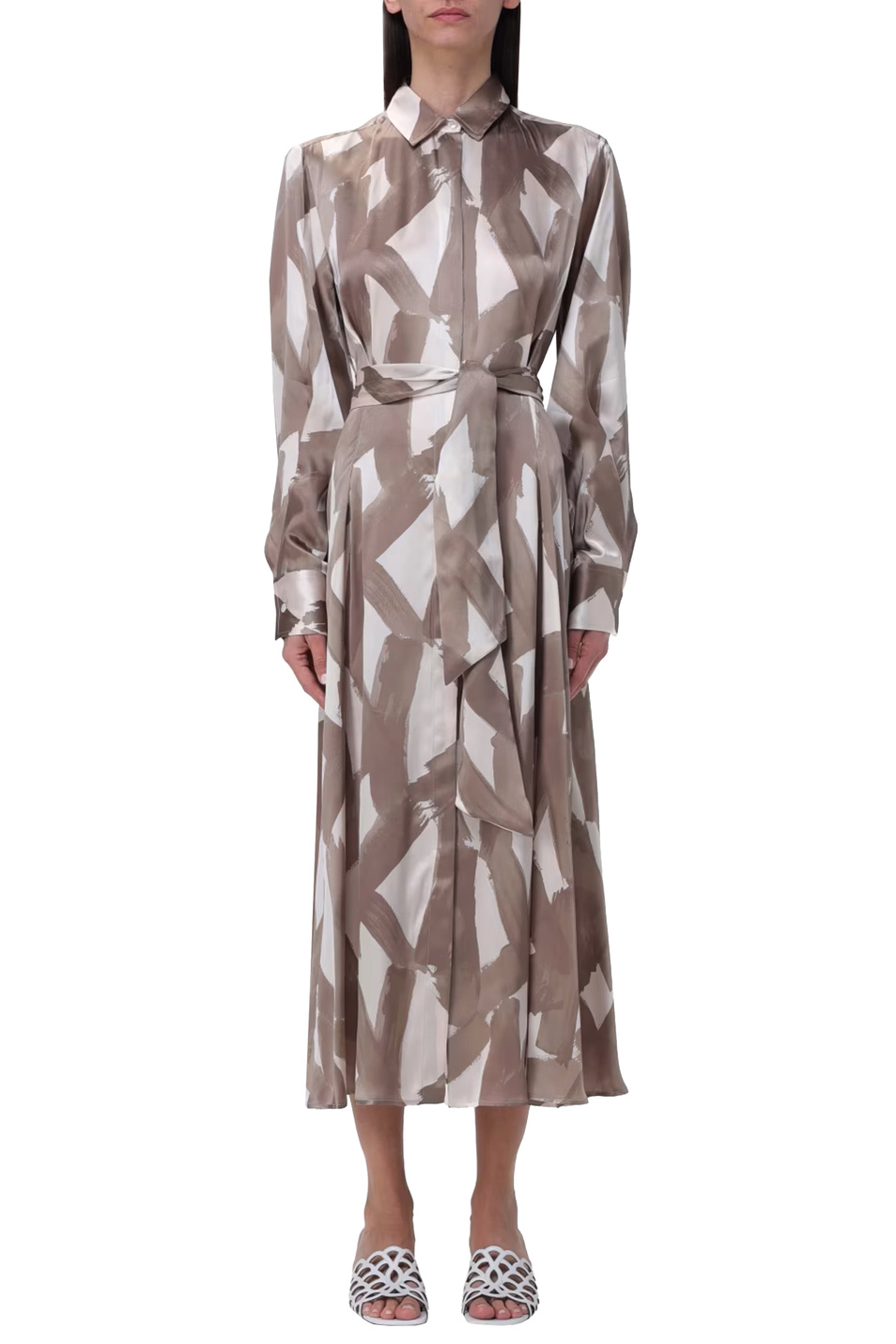 Женский Kiton Платье из натурального шелка (цвет ), артикул D57306K0978C12010 | Фото 2