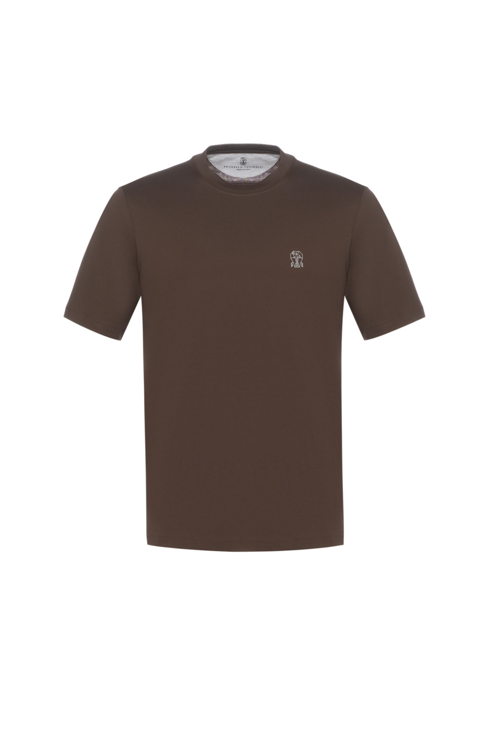 Мужской Brunello Cucinelli Футболка с логотипом (цвет ), артикул M0B138440 | Фото 1