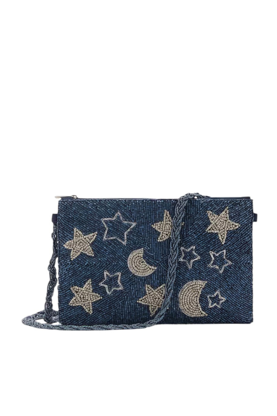 Девочкам Mango Kids Сумка COSMIC с бисером (цвет ), артикул 87010265 | Фото 1