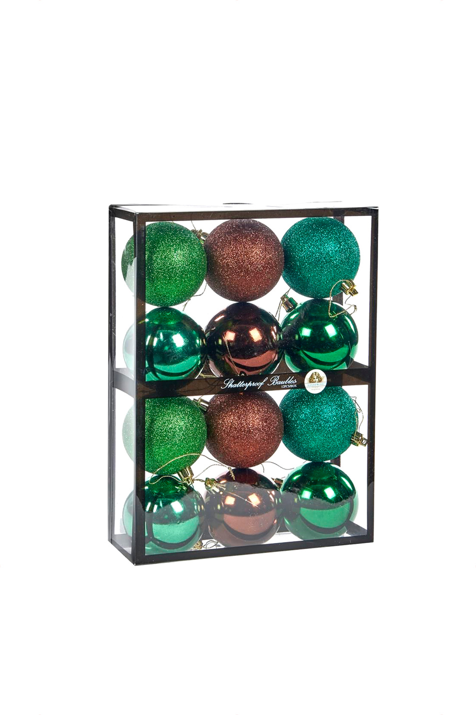 Goodwill Набор из 12 елочных шаров, 7 см (цвет ), артикул TR 27203 | Фото 1