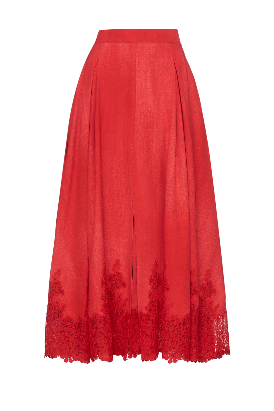 Юбка с кружевом|Основной цвет:Красный Женский ERMANNO SCERVINO Юбка с кружевом (цвет ), артикул D482O355APEMY | Фото 1