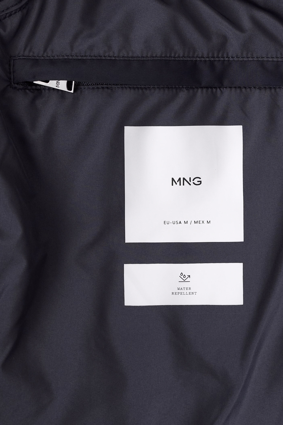 Куртка HANS с капюшоном|Основной цвет:Синий Мужской Mango Man Куртка HANS с капюшоном (цвет ), артикул 17077884 | Фото 6