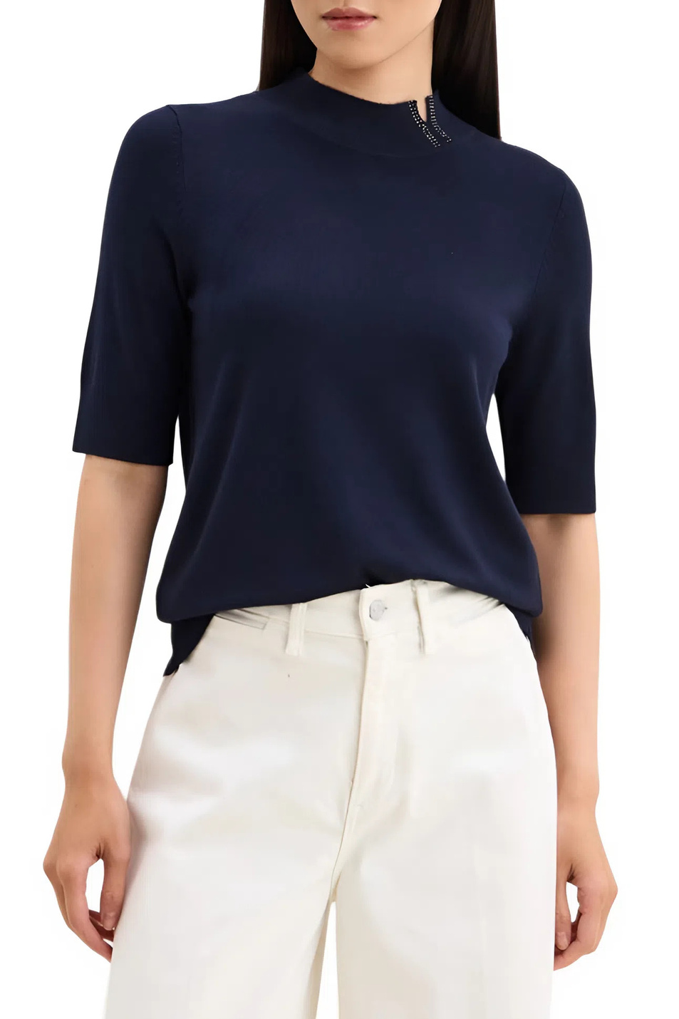 Женский Gerry Weber Джемпер со стразами (цвет ), артикул 919000-57000 | Фото 4