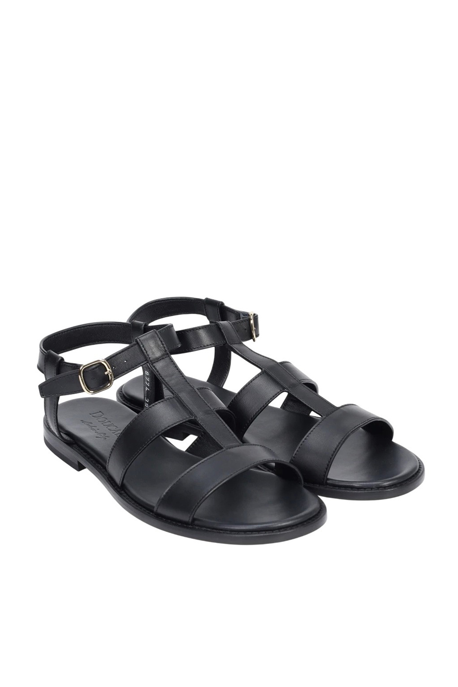 Женский Doucal's Сандалии FIBBIA из натуральной кожи (цвет ), артикул DD8774MARNUF073NN00 | Фото 2