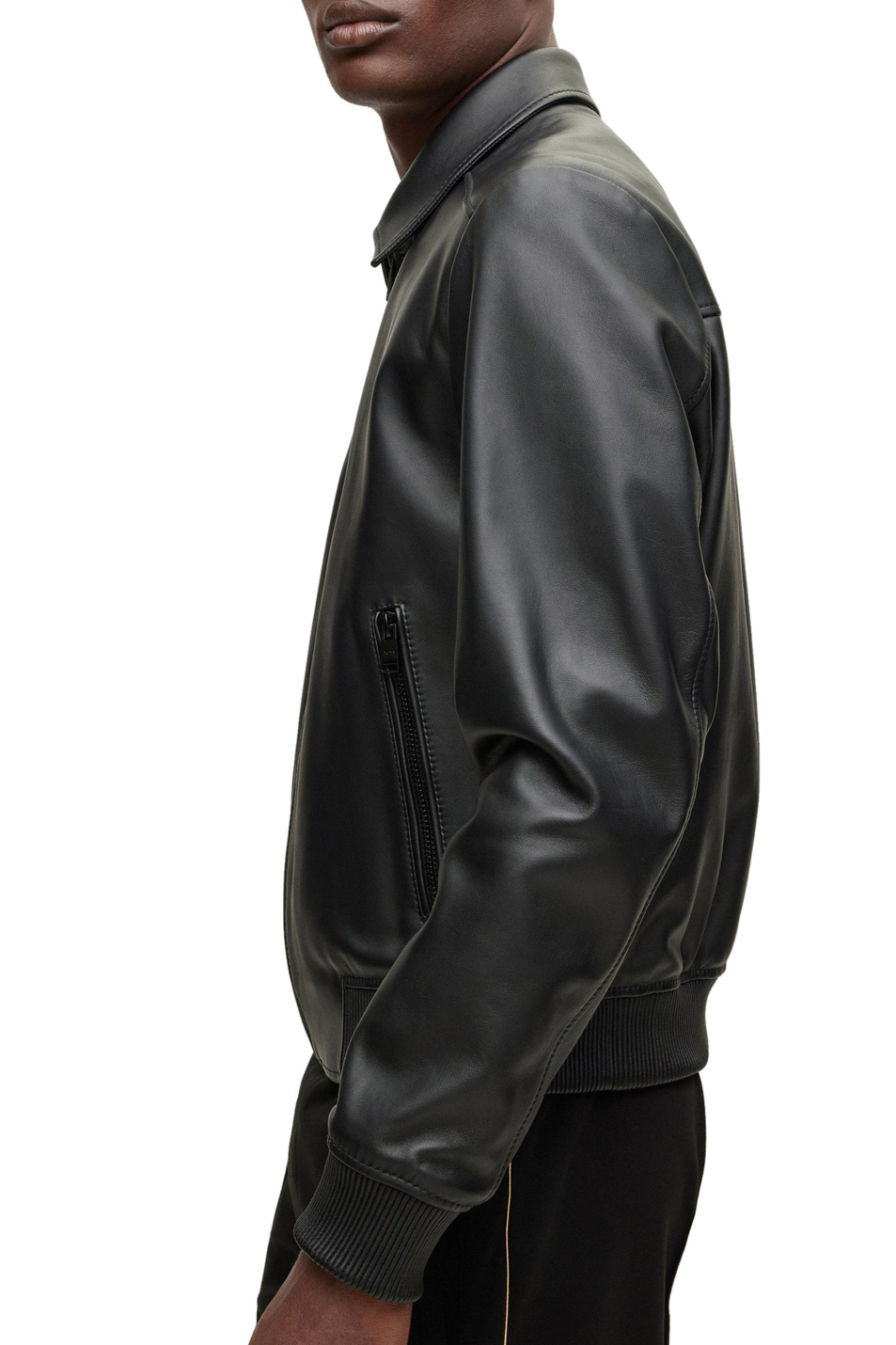 Мужской BOSS Куртка из натуральной кожи на молнии (цвет ), артикул 50482204 | Фото 4
