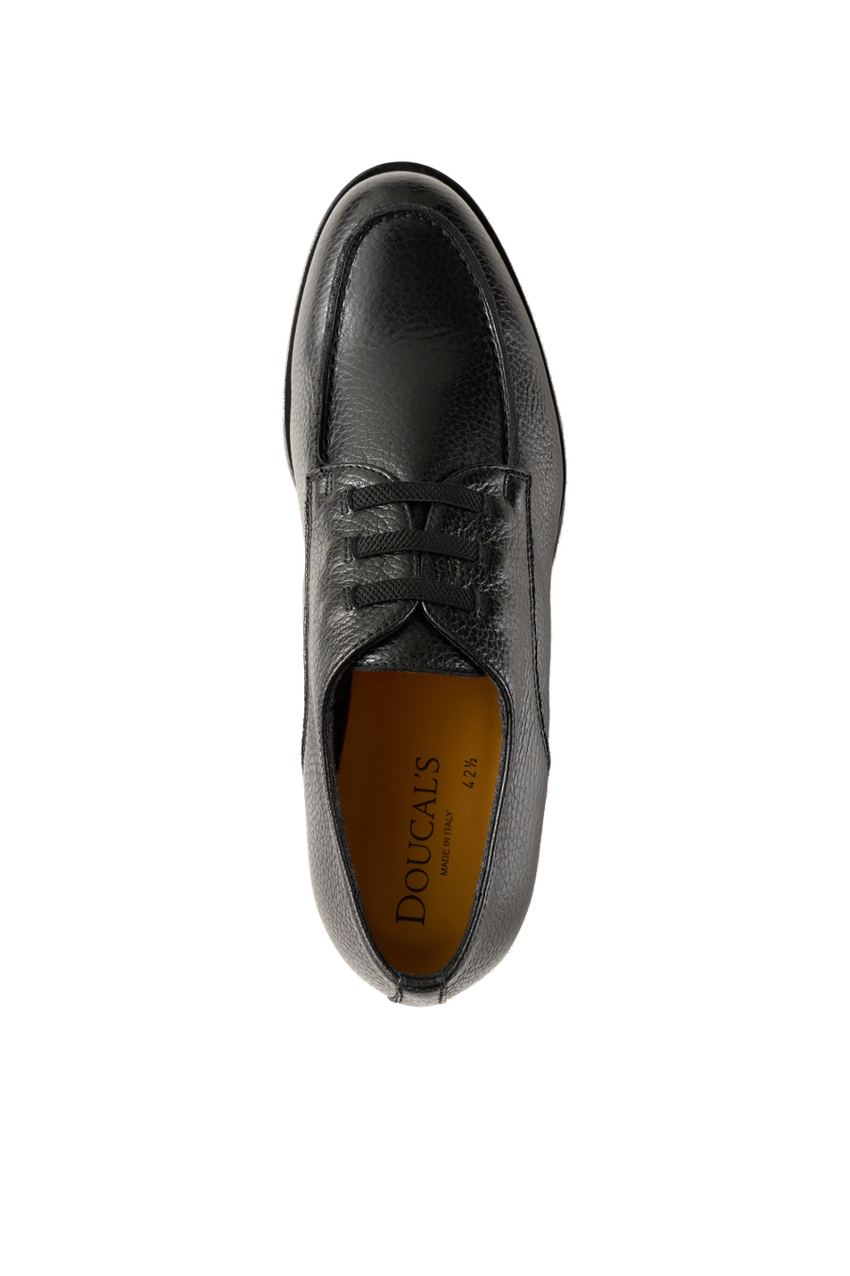 Дерби из натуральной кожи|Основной цвет:Черный Мужской Doucal's Дерби из натуральной кожи (цвет ), артикул DU3323DAKOUT019NN00 | Фото 4
