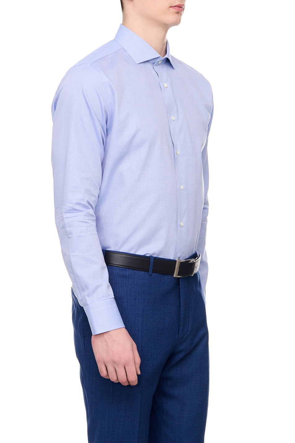Мужской Canali Рубашка из натурального хлопка (цвет ), артикул N7C3GR02838 | Фото 3