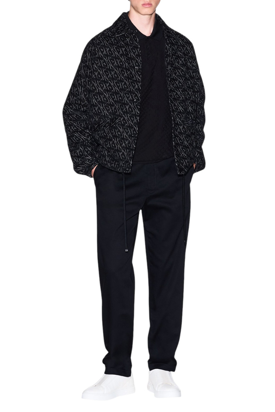 Мужской Armani Exchange Поло из хлопка (цвет ), артикул XM001882-AF10337 | Фото 2