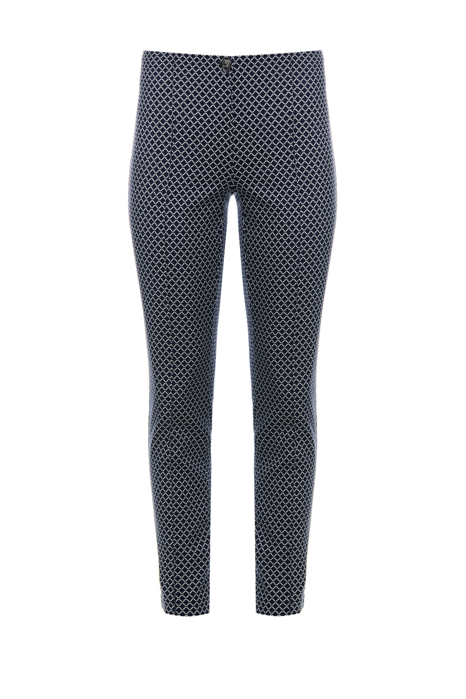 Женский Gerry Weber Брюки из смесового хлопка с принтом (цвет ), артикул 822015-66602-Slim Fit | Фото 1