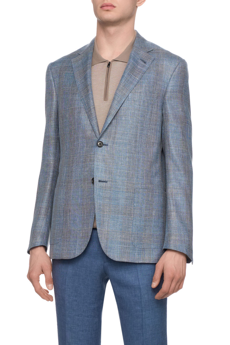 Мужской Corneliani Пиджак из смесовой шерсти (цвет ), артикул 25XG76-2516234 | Фото 4