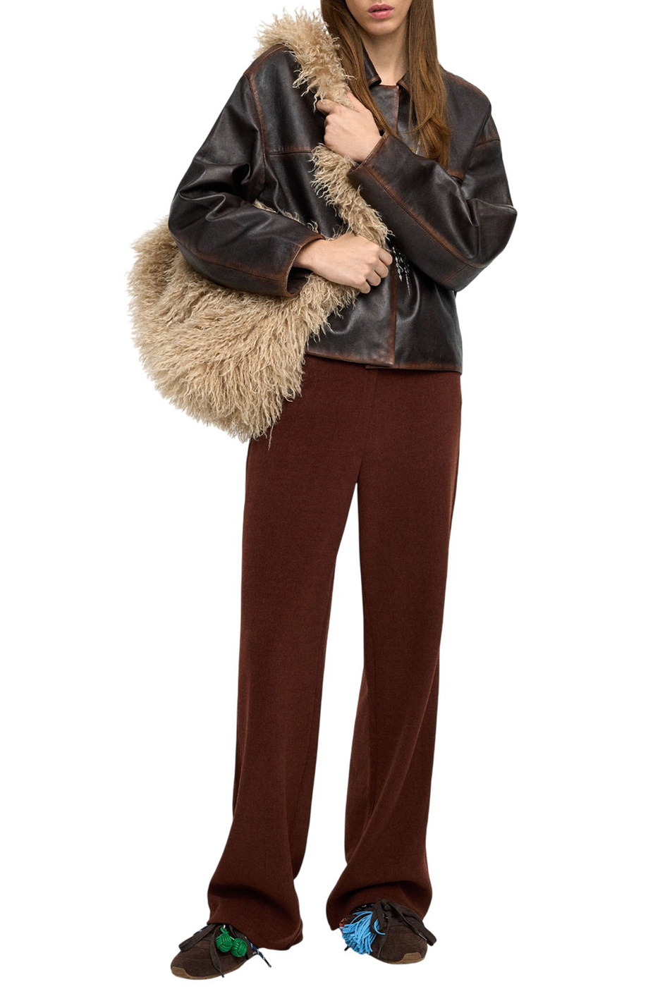 Женский Parfois Брюки с эластичным поясом (цвет ), артикул 242122 | Фото 2