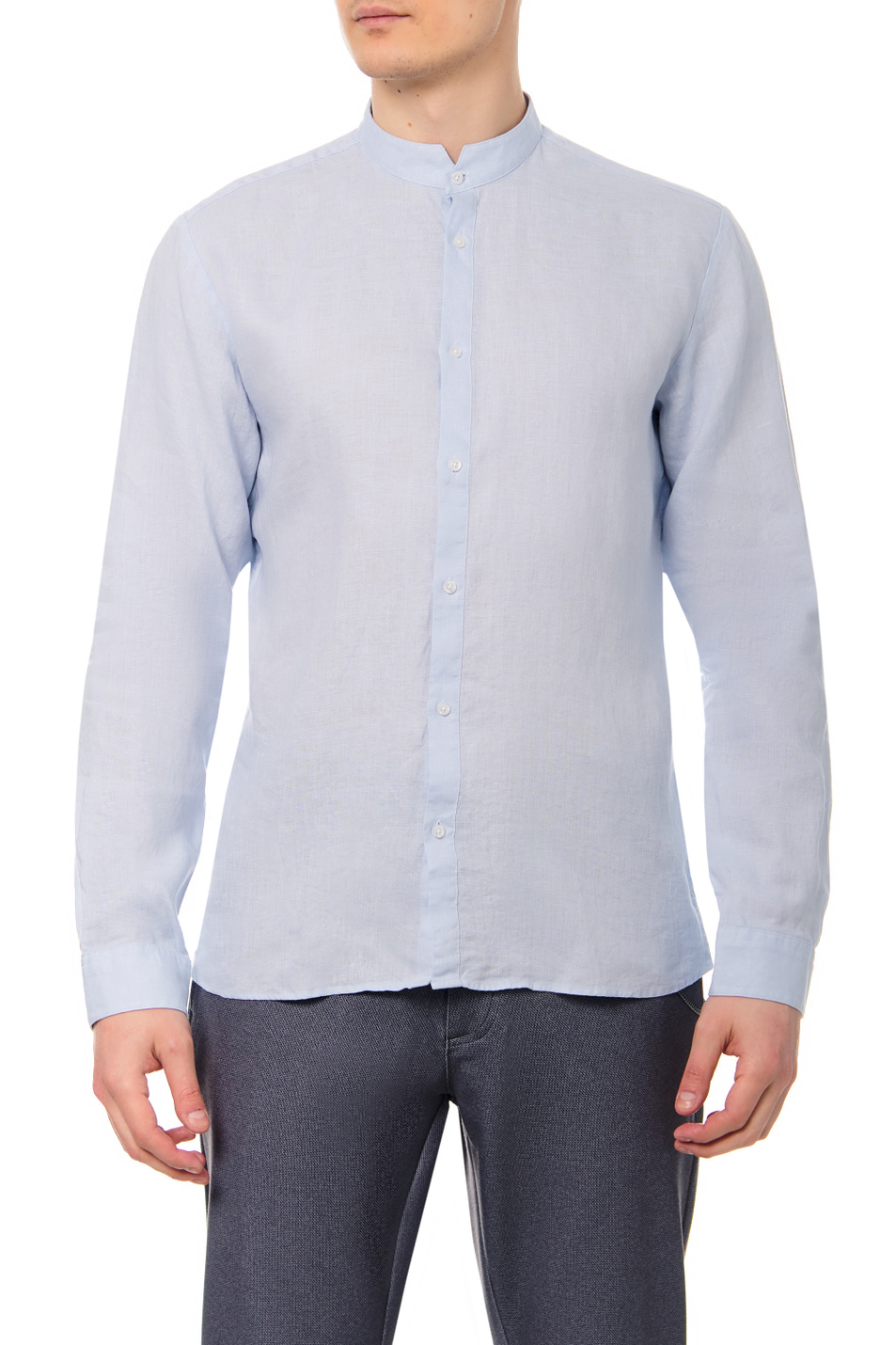 HUGO Рубашка Elvorini из чистого льна (цвет ), артикул 50450761 | Фото 3