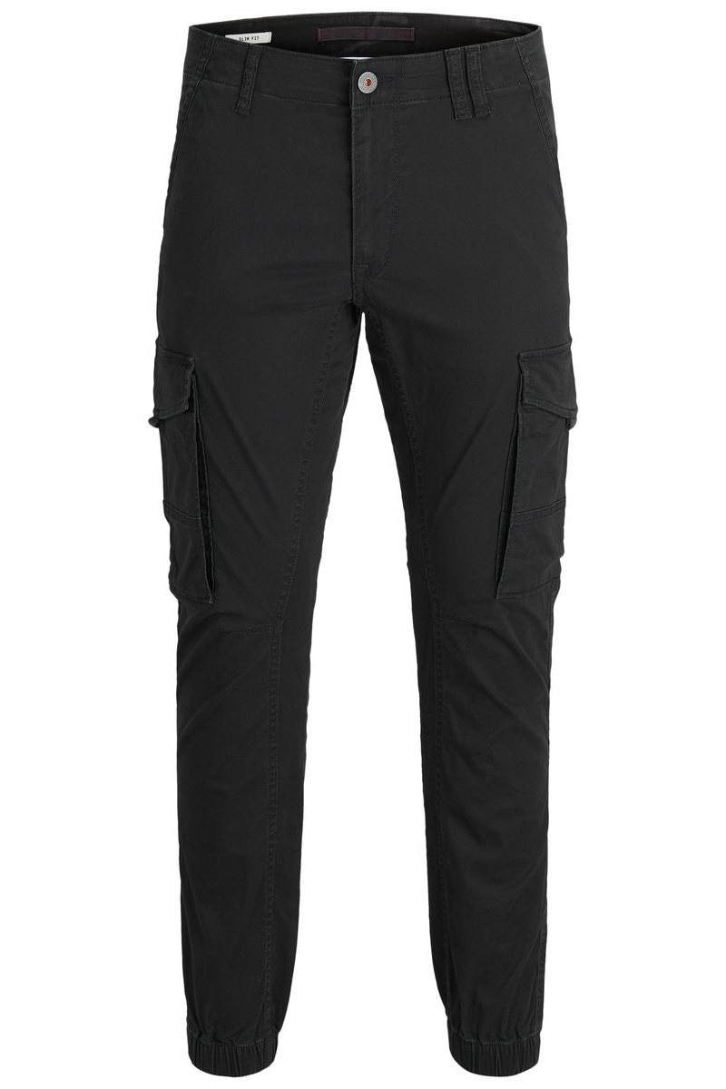 Мужские брюки-карго Paul|Основной цвет:Черный|Артикул:12139912 | Фото 1