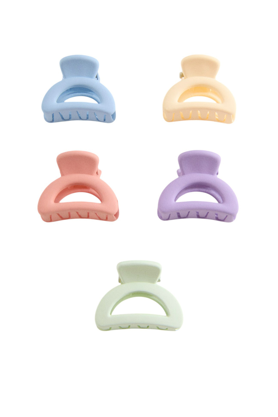 Девочкам Mango Kids Заколка для волос BOWB в комплекте из 5 шт (цвет ), артикул 87005148 | Фото 1