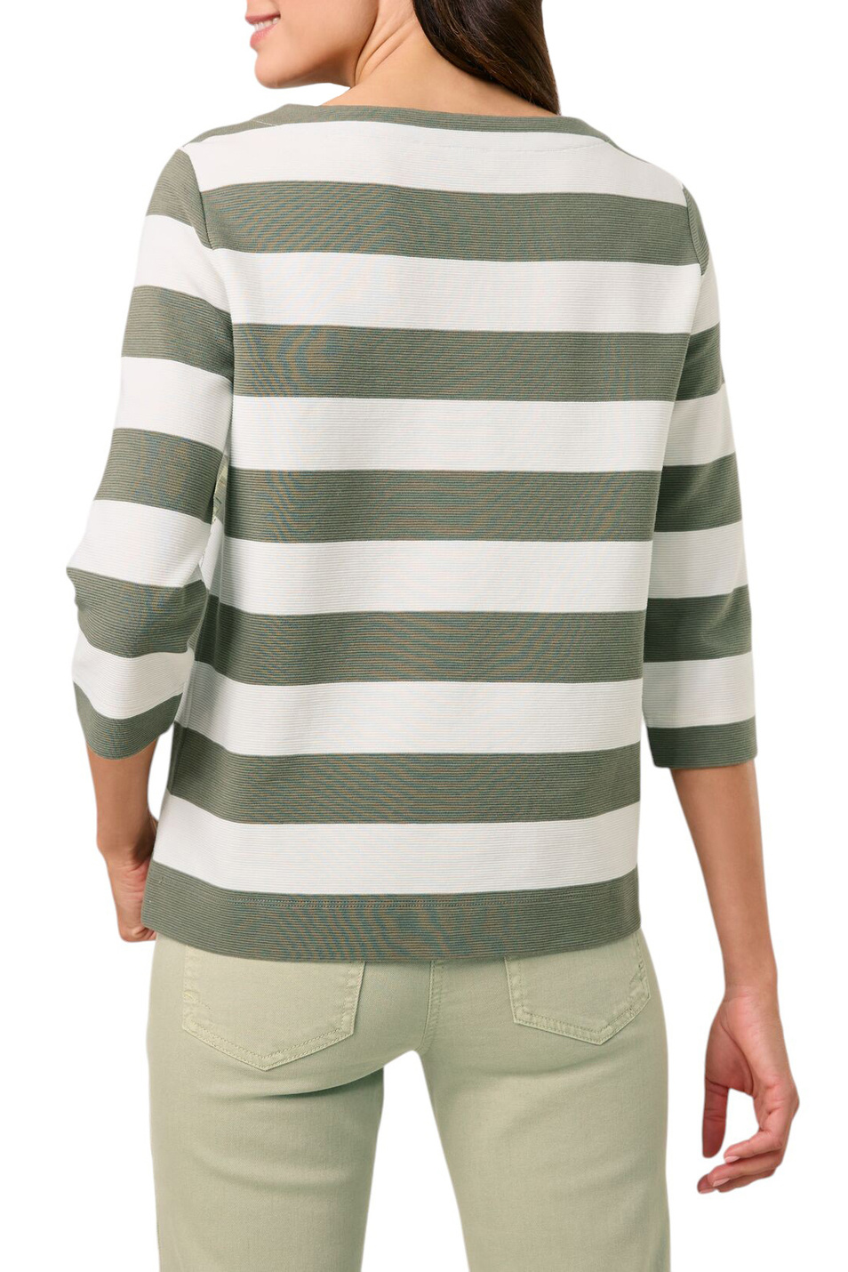 Женский Gerry Weber Джемпер из смесового хлопка (цвет ), артикул 570290-35017 | Фото 4