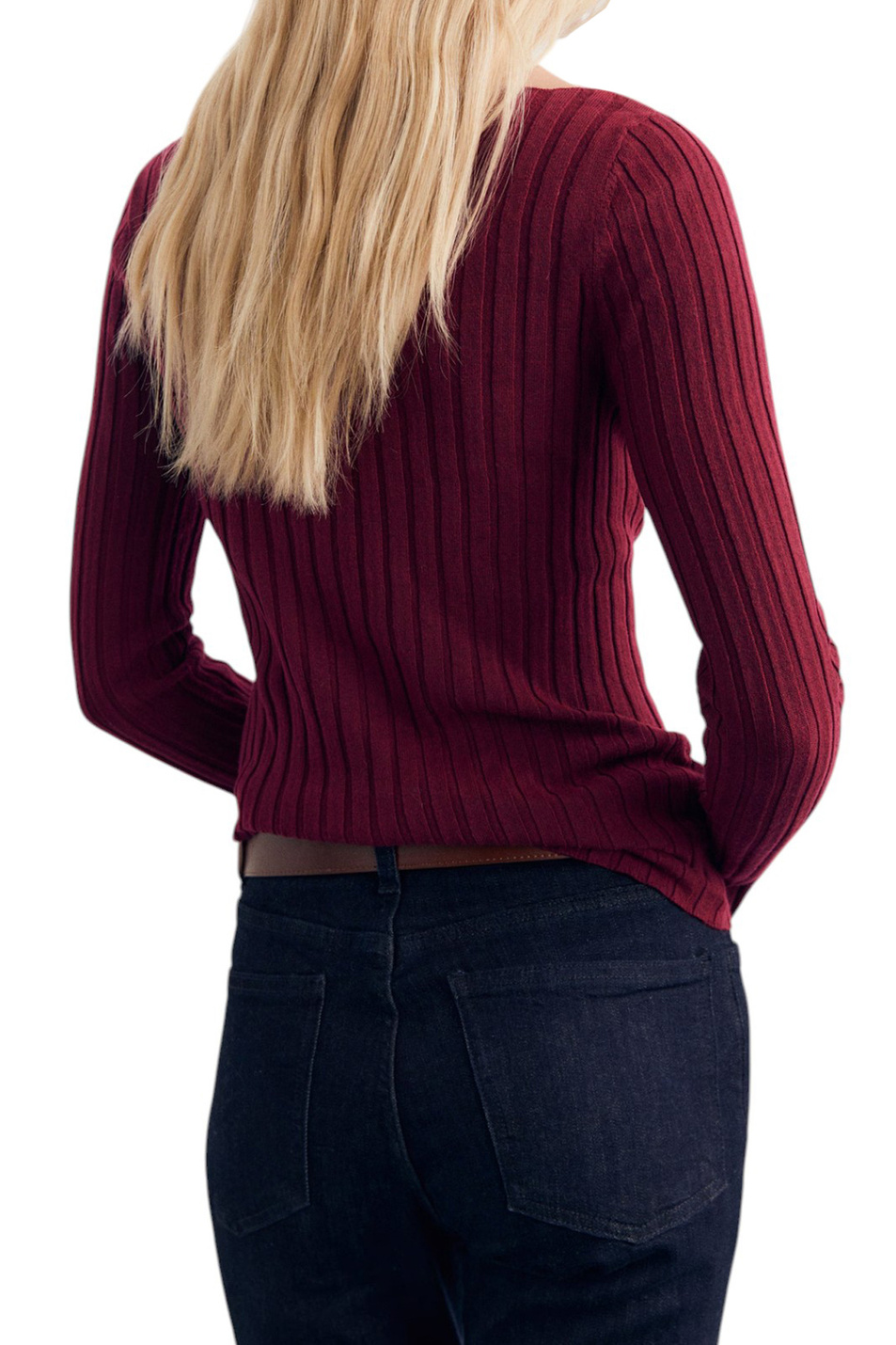 Женский Mango Джемпер FLURRY однотонный (цвет ), артикул 17005815 | Фото 4