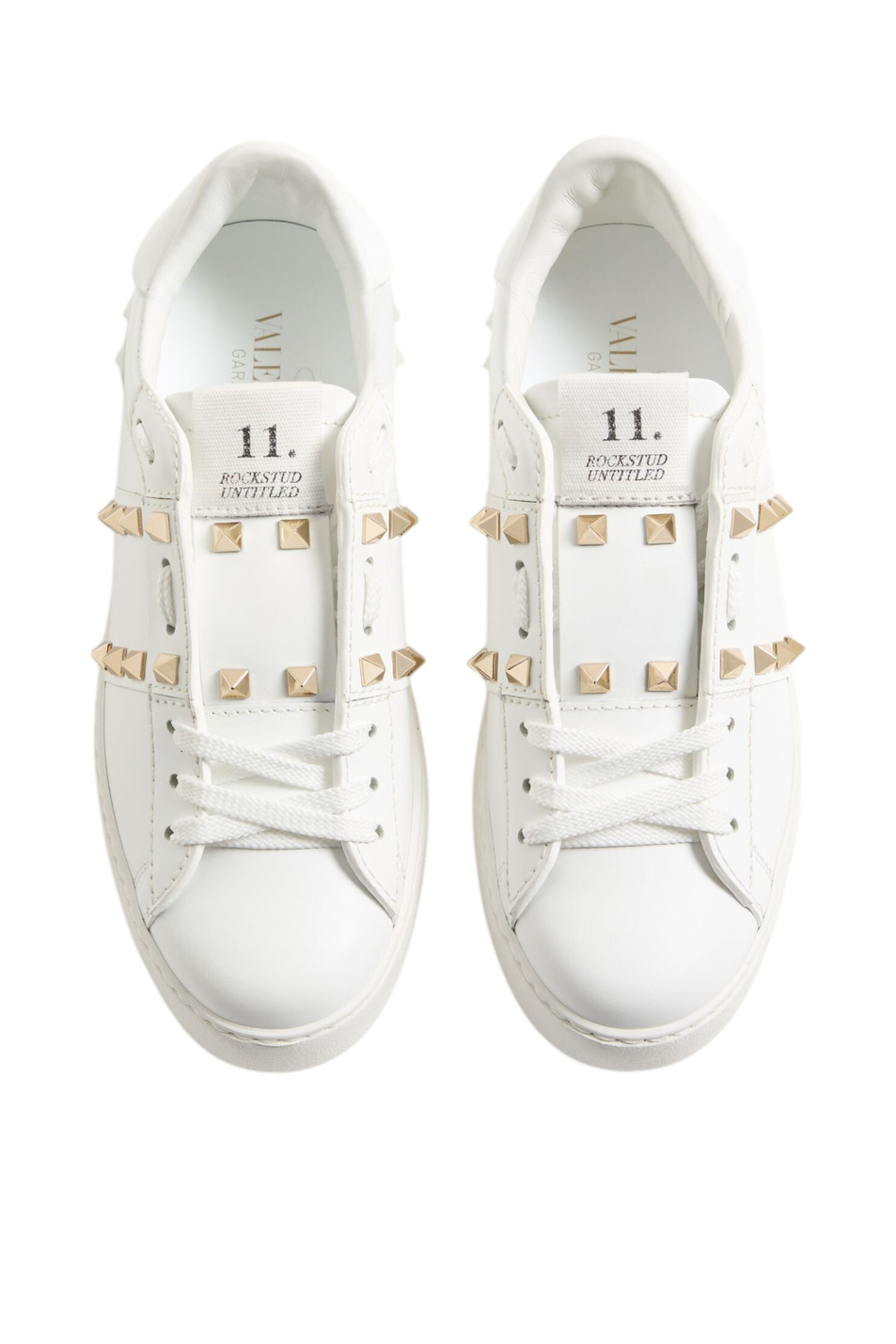 Кеды Rockstud Untitled|Основной цвет:Белый Женский Valentino Кеды Rockstud Untitled (цвет ), артикул 9W2S0A01BHS | Фото 4