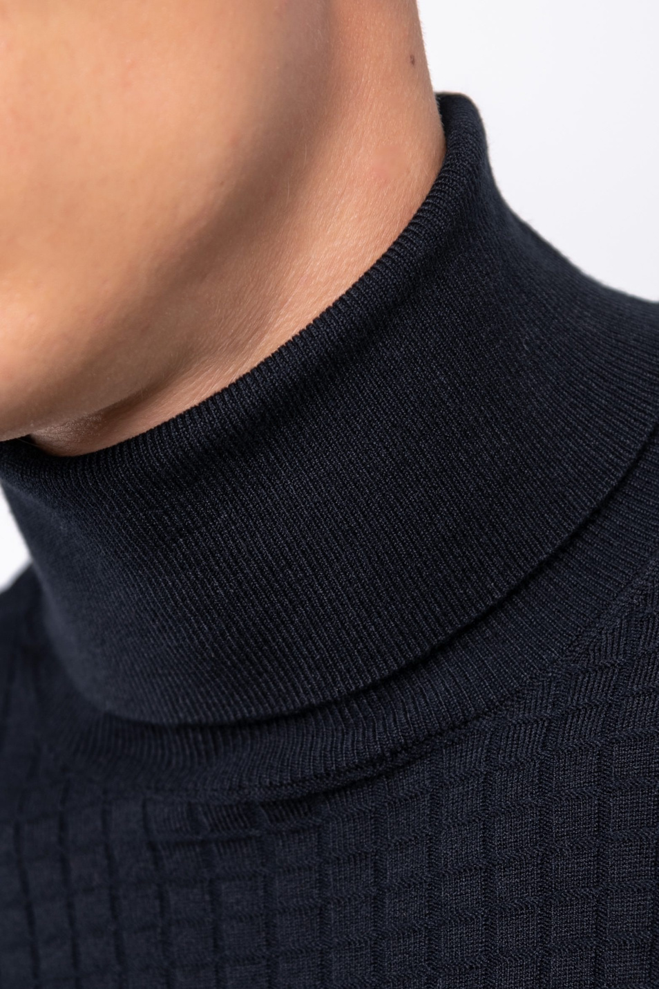 Мужской Emporio Armani Водолазка из смесовой вискозы (цвет ), артикул 6H1MX4-1MIRZ | Фото 5