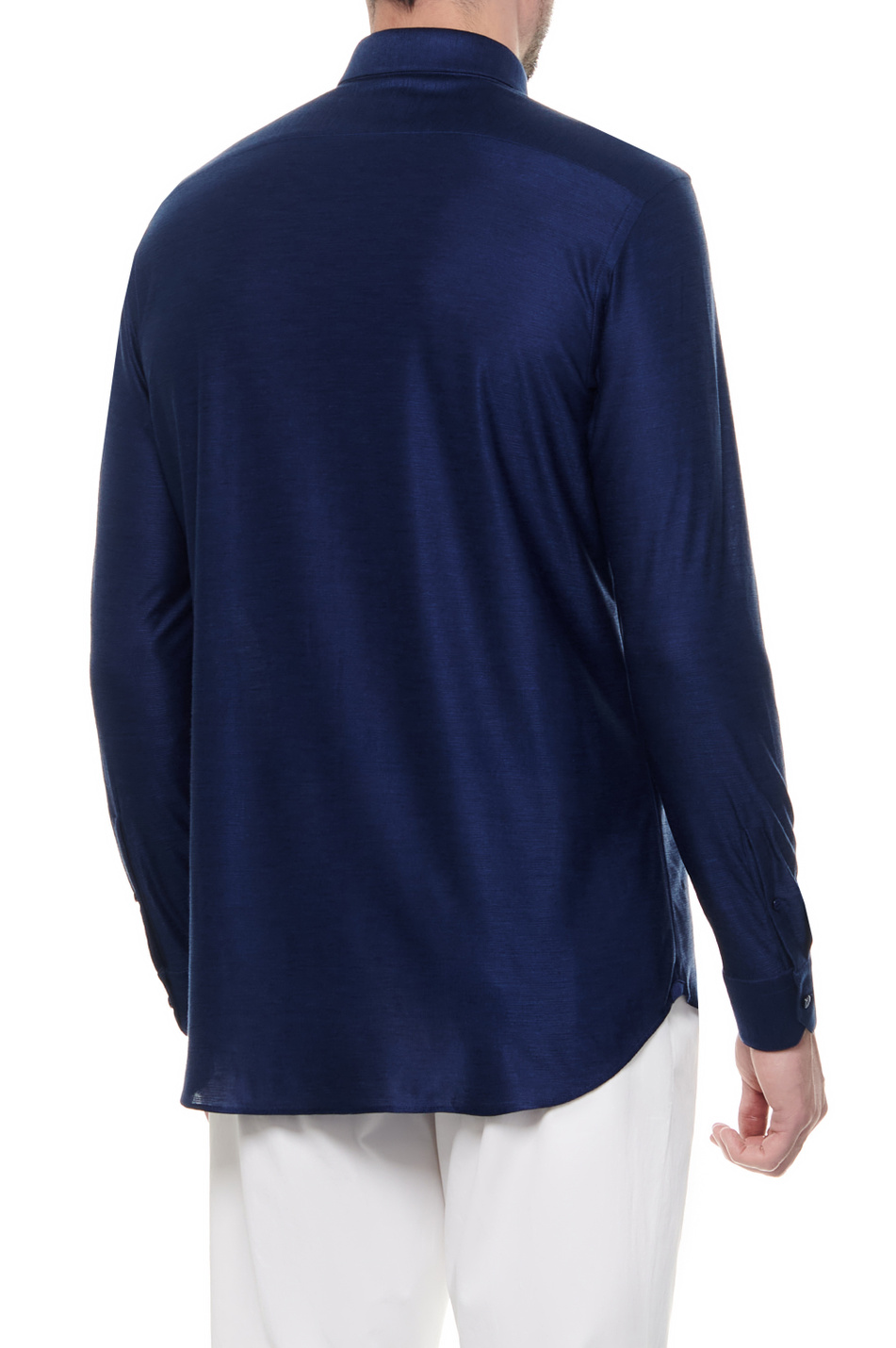 Мужской ZILLI Рубашка из натурального шелка (цвет ), артикул CLAF01M0600FHGROU | Фото 4
